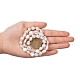 Hebras de perlas keshi de perlas barrocas naturales PEAR-K004-33-6