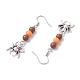 Orecchini pendenti in ottone&nbsp;EJEW-JE06037-4