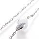 304 Stainless Steel Chain Necklaces NJEW-G275-02-3