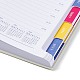2023 Notebook with 12 Month Tabs AJEW-A043-03-4