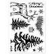 CRASPIRE Christmas Silicone Clear Stamps Elk Merry Christmas Pine Tree Snowflake Patterns Clear Stamps for Card Making Decoration DIY Scrapbooking Embossing Album Decor Craft DIY-WH0167-56-1055-8