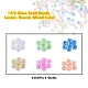 4602pcs perles de rocaille en verre 6 couleurs SEED-YW0002-01-2