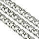 304 Stainess Steel Cuban Link Chains STAS-M032-44P-2.5mm-1