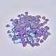Ornement accessoires plastique paillette / paillettes perles X-PVC-F002-C06-1