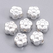 Сплавочные овальные бусины тибетского стиля  TIBEB-LF0071Y-S-FF