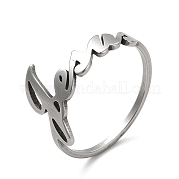 Кольца из нержавеющей стали 201 RJEW-G278-35P