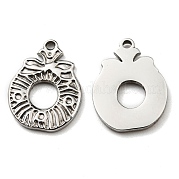 Подвески из нержавеющей стали 304 STAS-Q248-10P