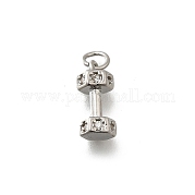 Латунные микро проложить кубического циркония подвески KK-P295-19P