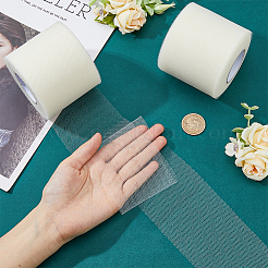 50 ярд эластичных полиэфирных декоративных сетчатых лент SRIB-WH0011-129A