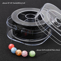 Круглая эластичная кристаллическая нить&nbsp;EW-YW0002-D02-03