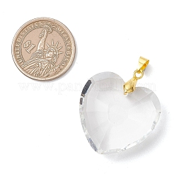 Латунь стекло кулоны&nbsp;PALLOY-JF05135-02