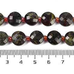 Бисер натуральный дракон крови пряди G-B094-A21-01