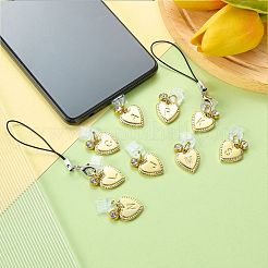 Bouchons anti-poussière mobiles en plastique 4 pièces&nbsp;HJEW-SW00232-03