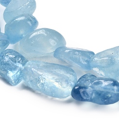 Природные Аквамарин бисер нитей&nbsp;LS-G-P568-C13-01