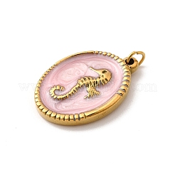 Подвески из нержавеющей стали 304 с эмалью&nbsp;STAS-B093-02G-02