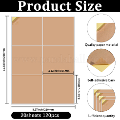 Самоклеющиеся наклейки&nbsp;DIY-WH20053-28A-01