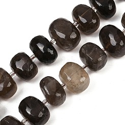 Природный дымчатый кварц нитей бисера G-F796-B07-01