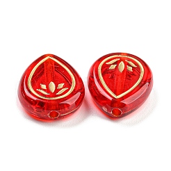 Металлизированный прозрачные акриловые шарики OACR-A024-06B