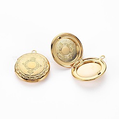 Подвески латуни медальон X-KK-S356-684