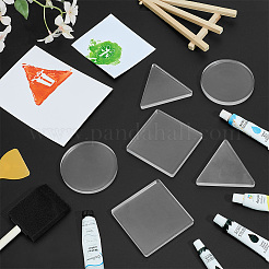 3 Silikongel-Druckplatte für Kunst und Handwerk&nbsp;DIY-WH0816-135
