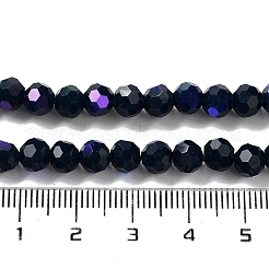 Abalorios opacas de vidrio hebras&nbsp;EGLA-A035-P6mm-L35