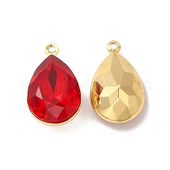 Стеклянные подвески из латуни с покрытием стойки&nbsp;KK-A177-22G-07