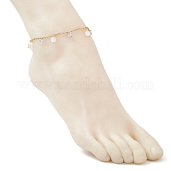 Браслеты на ногу из нержавеющей стали 304 AJEW-AN00699-02
