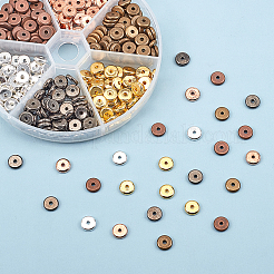 Плоские круглые латунные шариков прокладки&nbsp;KK-PH0036-59