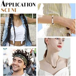 120шт 10 стильные бусины из сплава в тибетском стиле FIND-NB0002-85