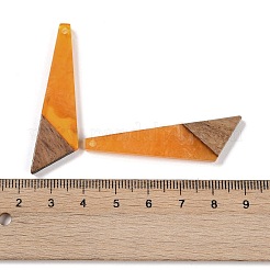 Подвески из смолы и дерева&nbsp;WOOD-F015-15H