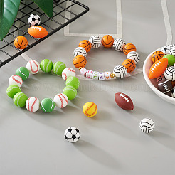 12 стиль силиконовые бусины SIL-TA0001-11