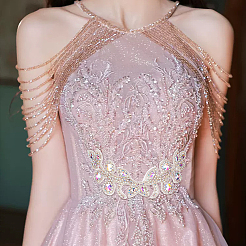 Аппликации из горного хрусталя с цветочным узором&nbsp;AJEW-FG0002-40B