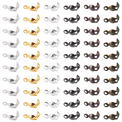 600 шт. 6 цвета наконечники из железных бусин&nbsp;IFIN-PJ0001-03