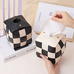 Коробки ткани искусственной кожи&nbsp;AJEW-WH20042-02A