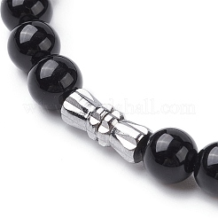 Колье из натуральных смешанных драгоценных камней NJEW-JN04483