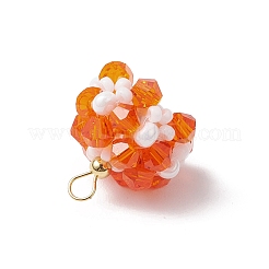 Стеклянные подвески&nbsp;PALLOY-MZ00673-05