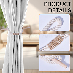 Подхваты для штор из хлопка и льна&nbsp;AJEW-WH0248-656
