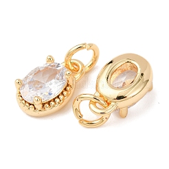 Латунные микро проложить кубического циркония подвески&nbsp;KK-A279-04G