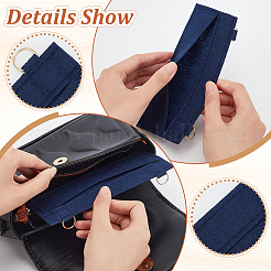 4 шт. 4-х цветные вставки-органайзеры для сумок из шерстяного фетра&nbsp;FIND-WR0007-27B