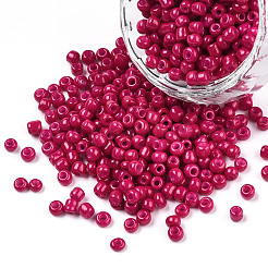 8/0 выпечка краска стеклянные бусины&nbsp;SEED-R051-07B-03