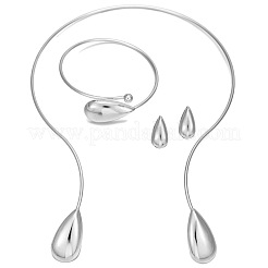 Браслеты-манжеты из сплава в форме капли FS-WGA2D99-02