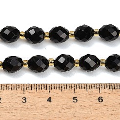 Perles en obsidienne naturelle&nbsp;GG-CBA4A3B-A09