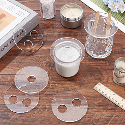 6 portacandele in acrilico personalizzato in 3 stili&nbsp;DIY-BC0013-68