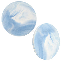 Фарфоровые восковые коврики с мраморным узором&nbsp;AJEW-WH20007-82B-01