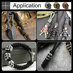 3шт 3 цвета латунные бусины KK-FG0001-21