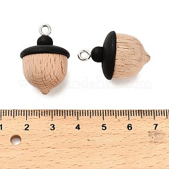 Подвески из дерева и железа в виде сосновых шишек PALLOY-R155-02P