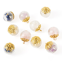 10 шт. подвески из натурального цитрина&nbsp;PALLOY-TA00205