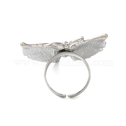 Offene Manschettenringe aus Schmetterlingslegierung für Damen&nbsp;LS-RJEW-U006-06A-P