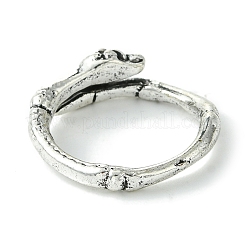 Открытые манжеты из змеиного сплава RJEW-K275-82AS