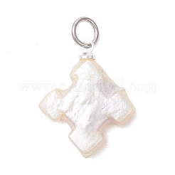 Подвески из натурального барочного жемчуга кеши&nbsp;PALLOY-JF04919-01